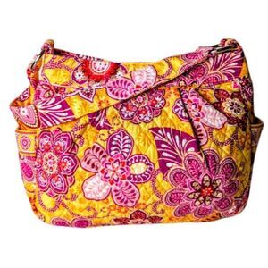 VERA BRADLEY Shoulder Bag In Bali Gold Pattern